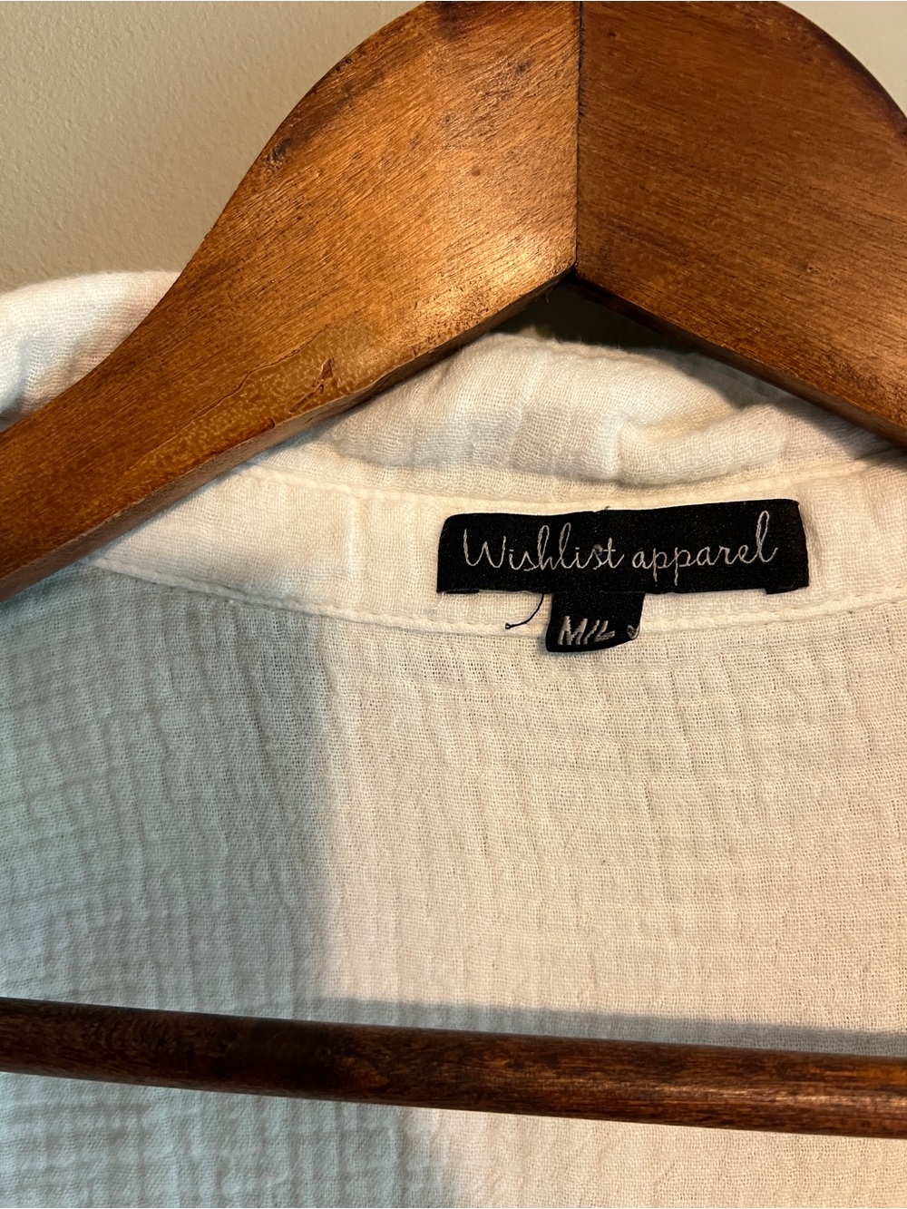 Textured Button-Front Shirt - Picture 4 of 6